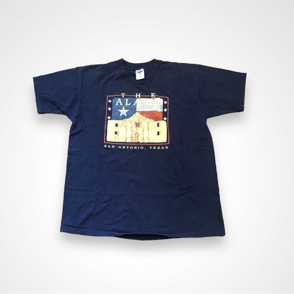 Vintage 90s The Alamo San Antonio Texas T Shirt Size XL